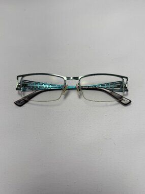 Rough Justice Two-Timer Green Eyeglasses – Frames Only
